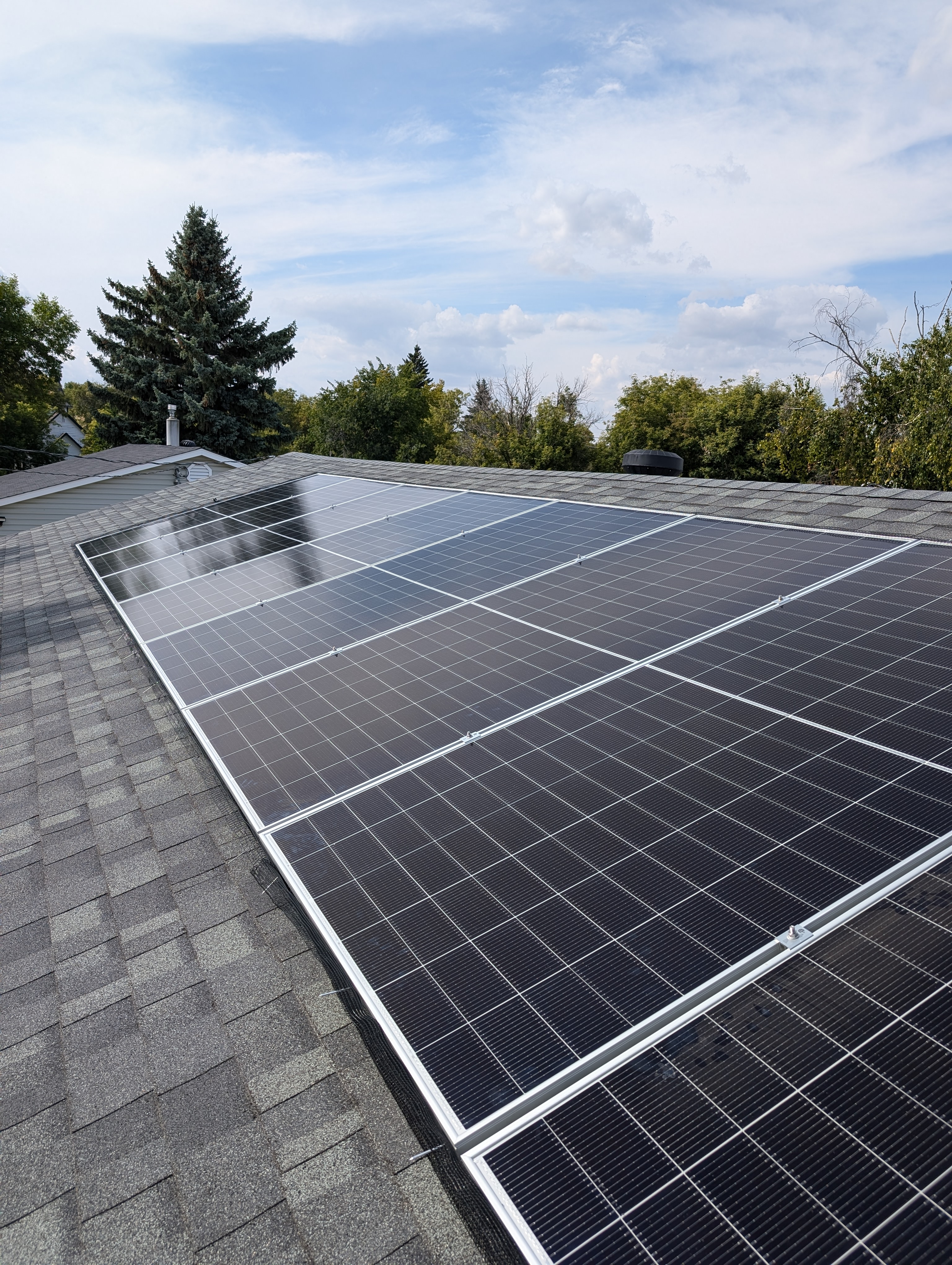 4.8kW rooftop solar — Broadview Saskatchewan