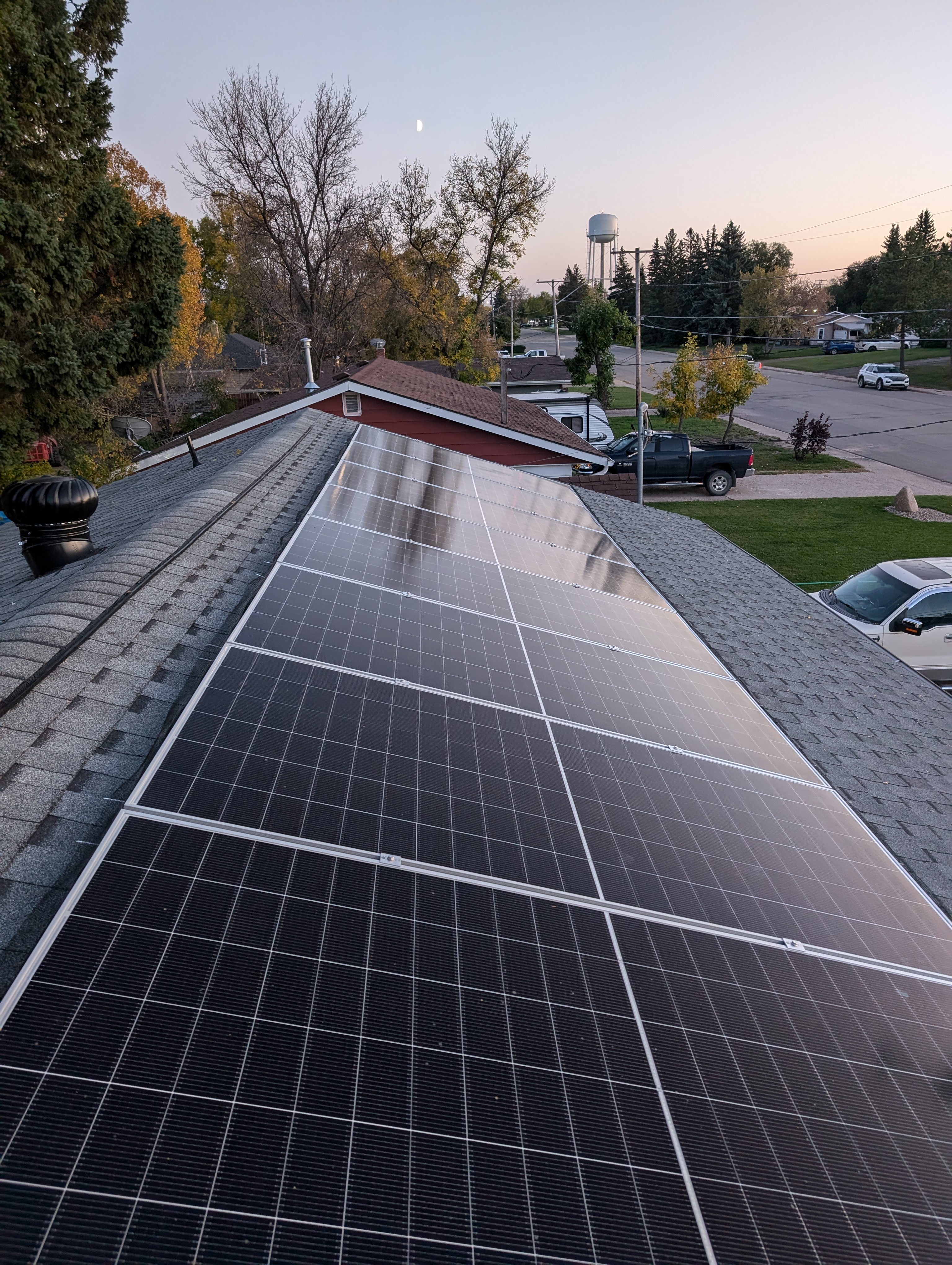 5.5kW rooftop solar — Esterhazy Saskatchewan