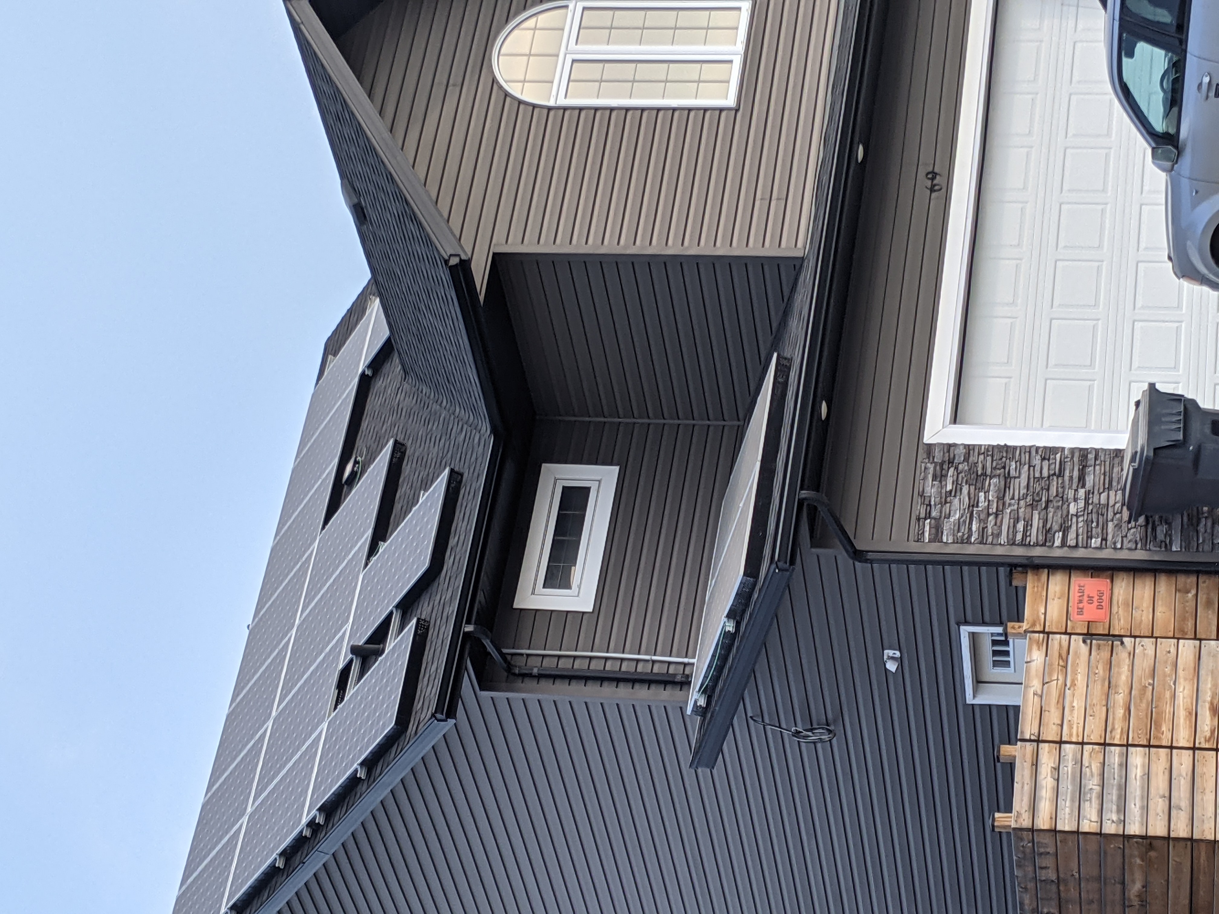 Residential rooftop solar panel installation — BrighterFuture Solar Saskatchewan